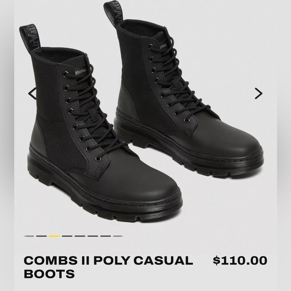 Dr. Martens Other - BRAND NEW Dr.Martens Combs II Poly Casual Boot (EU 36/US 4M)